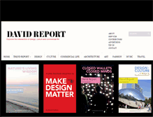 Tablet Screenshot of davidreport.com